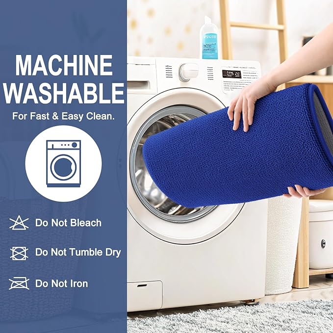 OLANLY Thick Memory Foam Bath Mat Rug 30x20, Extra Soft Absorbent Bathroom Rug - Image 6