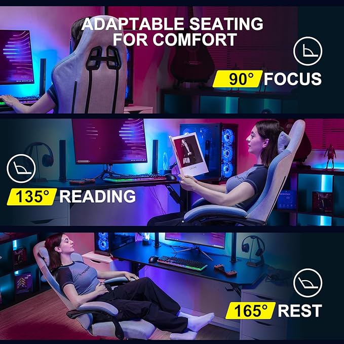 GTPLAYER Gaming Chair, Computer Office Chair - Image 4