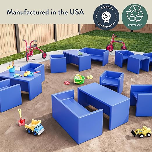 Children's Factory 3-in-1 Cube Chair - Image 3