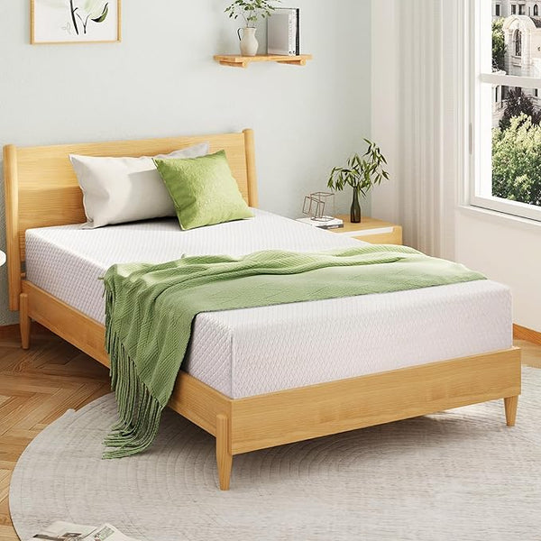 10 Inch Queen Mattress, Memory Foam Mattress in a Box by EGOHOME