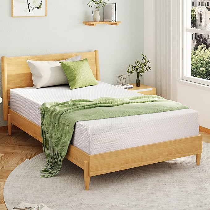 Twin XL Memory Foam Mattress, 8 Inch Bed Mattress in a Box by EGOHOME