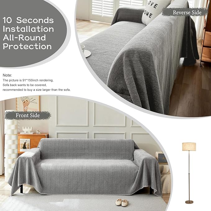 STACYPIK Jacquard Non Slip Sofa Cover - Image 3