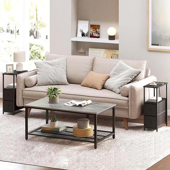 TUTOTAK Small Narrow End Table - Image 5