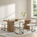 Dining Chairs Set of 6, Upholstered Modern Kitchen Chairs by Kislot