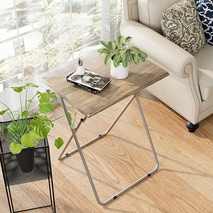 Garden 4 you Portable Folding TV Tray Table TV Dinner Tray - Image 2