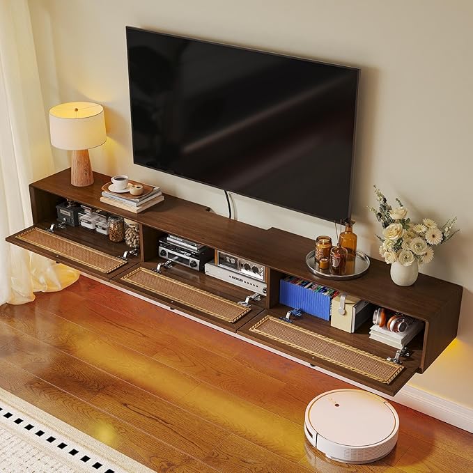 Fully-Assembled Floating TV Stand - Image 4