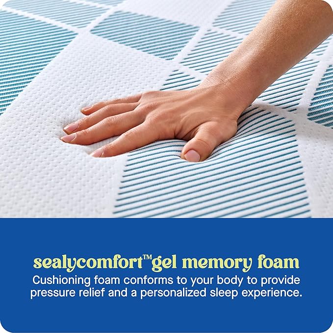 Sealy Dreamlife 12” Hybrid Mattress-in-a-Box, SealyComfort Gel Memory Foam - Image 4