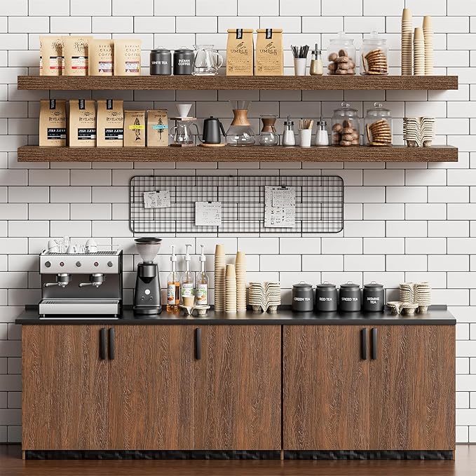 Heimlove 55 Inch Long Floating Shelves - Image 6