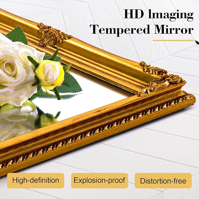 Vintage Wall Mirror, Bedroom - Image 2