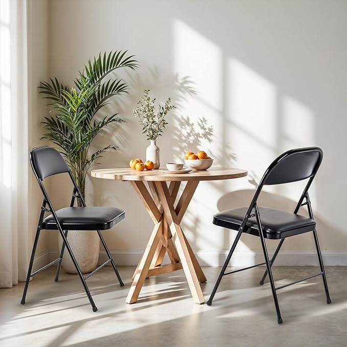 HealSmart 2 Pack Folding Chairs - Image 7