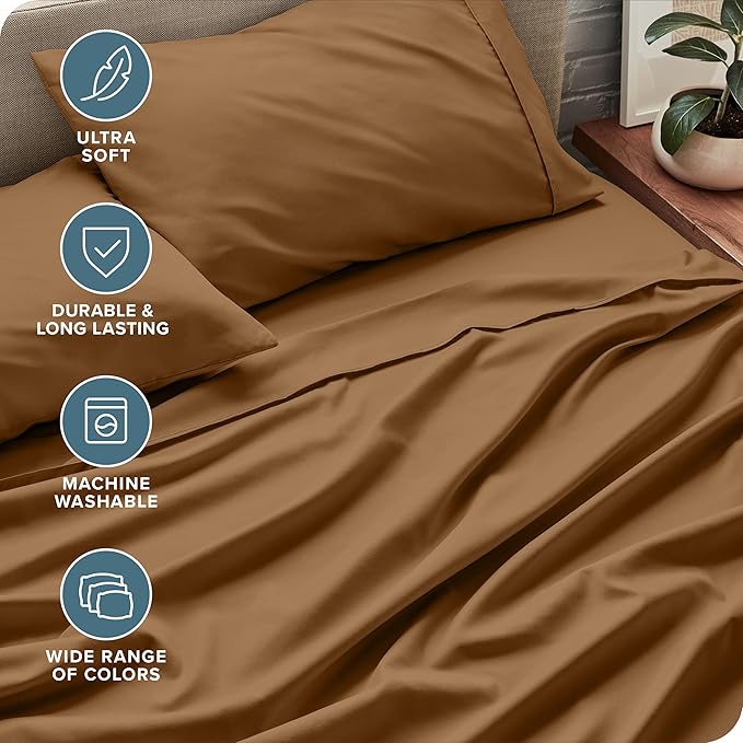 Bare Home Twin XL Sheet Set - Image 4