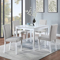KEIKI 5-Piece Standard Height Dining Table Set by Unknown