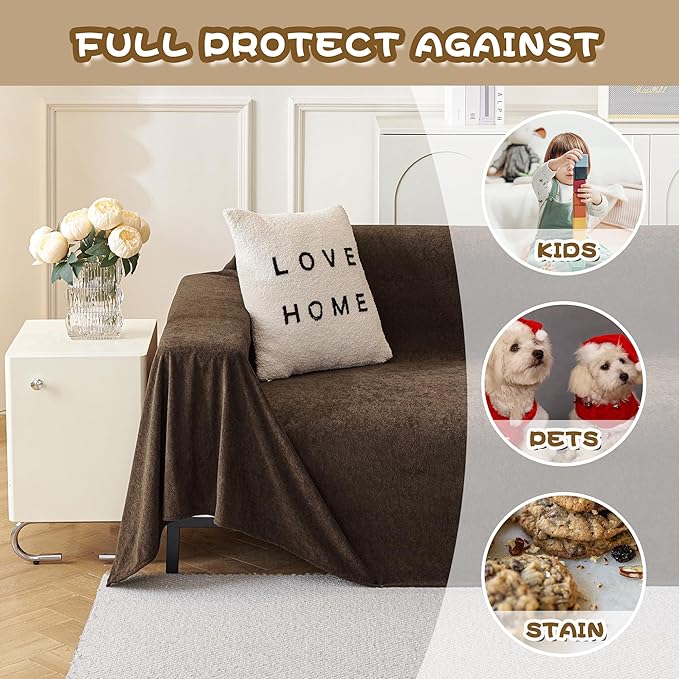 MYSKY HOME Sofa Covers Washable, Couch Covers - Image 3