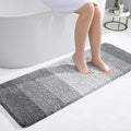 OLANLY Bathroom Runner Rugs 47x17, Extra Soft Absorbent Microfiber Bath Rugs by OLANLY