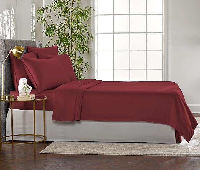 Queen Sheets by Pure Bamboo, Genuine 100% Organic Viscose Derived from Bamboo - Image 4
