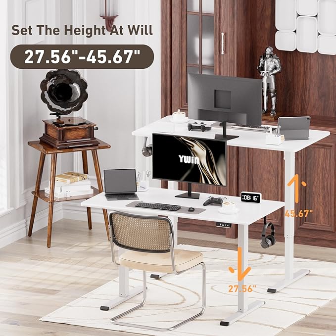 Ywin Electric Height Adjustable Standing Desk - Image 4