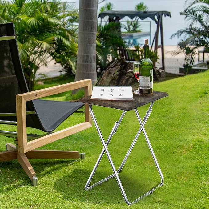 Garden 4 you Portable Folding TV Tray Table TV Dinner Tray - Image 7
