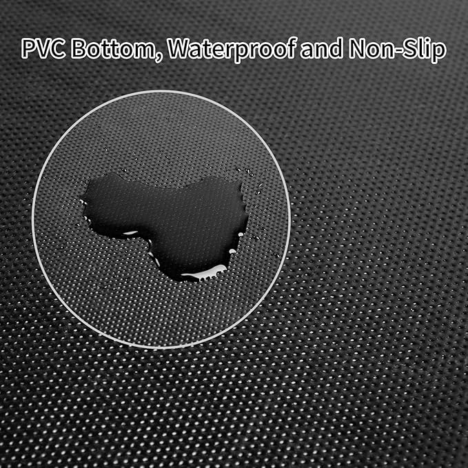 TANYOYO 4' X 6' Commercial Grade Door Floor Mat Brush Step Entrance Mat Vinyl - Image 5