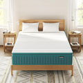 Firm Full Mattress, 14 Inch Cooling-Gel Memory Foam & Pocket Spring Hybrid by Swbvs
