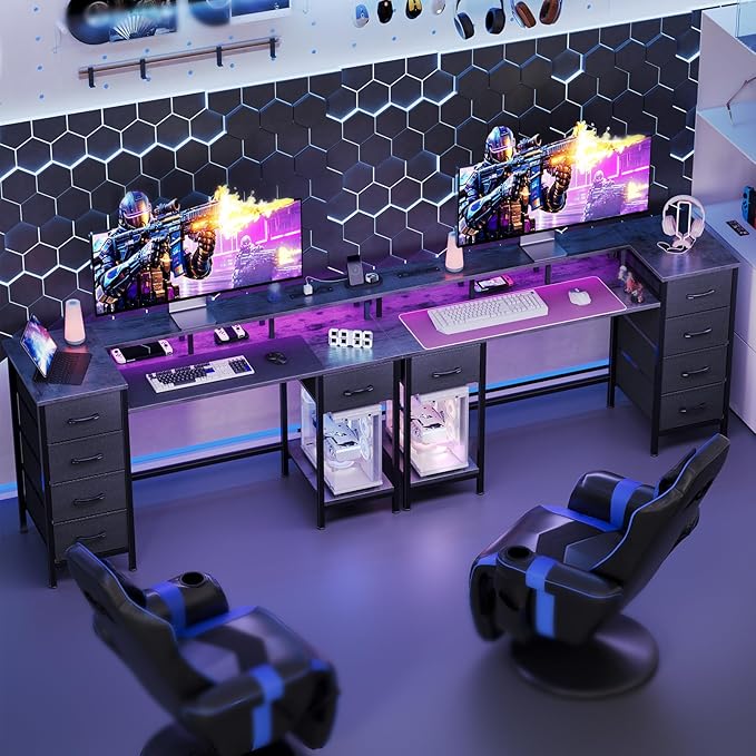 55 Inch Computer Gaming Desk - Image 2