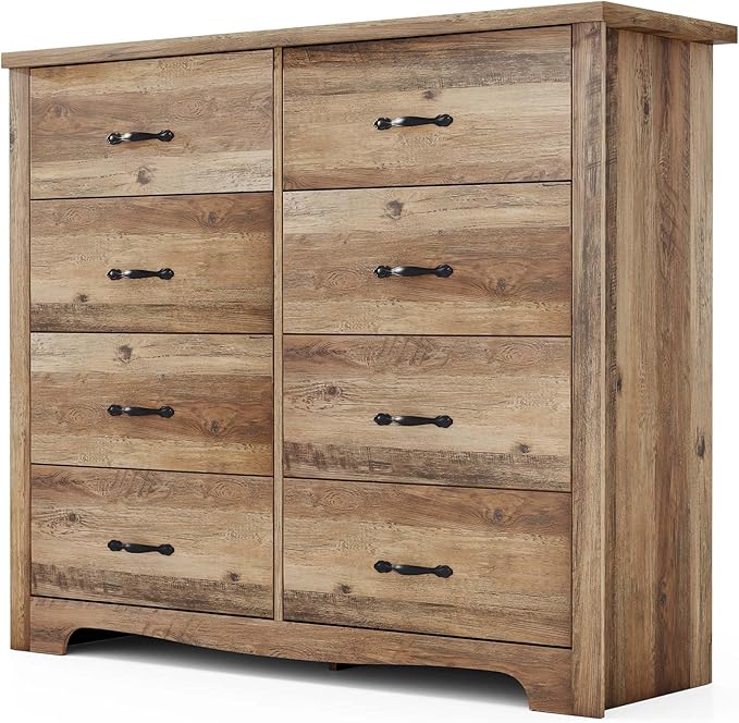 LINSY HOME 8-Drawer Dresser by LINSYHOME