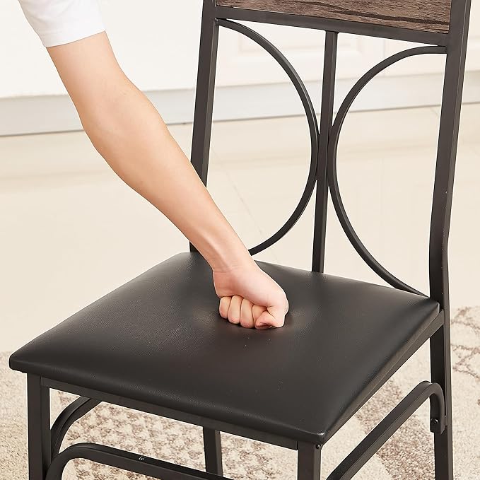VECELO Kitchen Dining Room Table Set - Image 8
