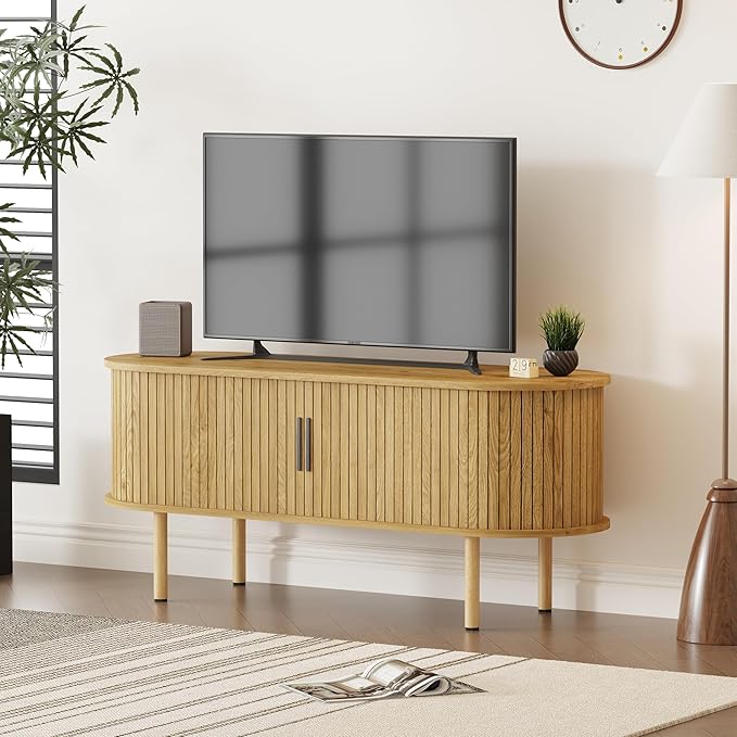 47.2" TV Stand, Modern TV Console Table - Image 3