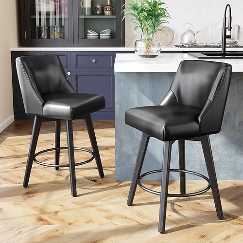 26.8 Inch Counter Height Bar Stools by AMICLIBER