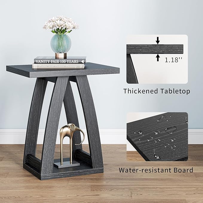 End Tables Living Room. Side Table Beside Sofa. Modern End Table - Image 4
