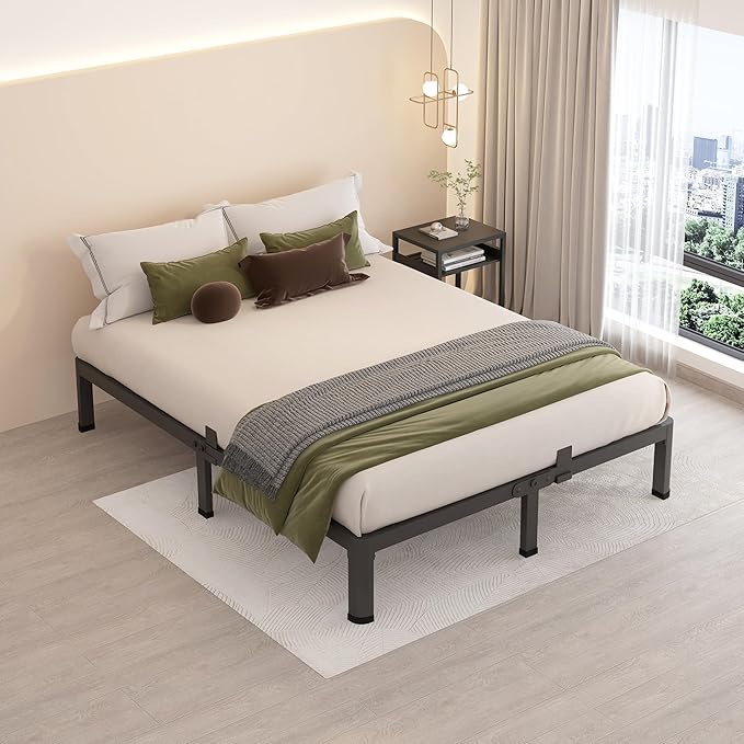 MAF 10 Inch King Metal Platform Bed Frame - Image 5