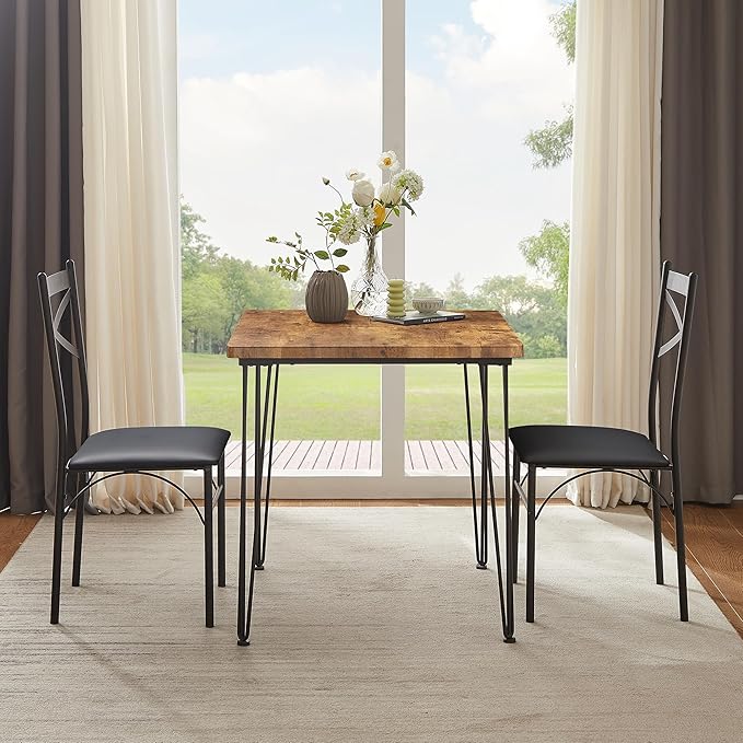 VECELO Kitchen Dining Room Table Set by VECELO