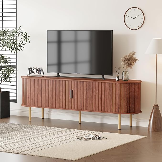 70.1" TV Stand, Modern TV Console Table - Image 4