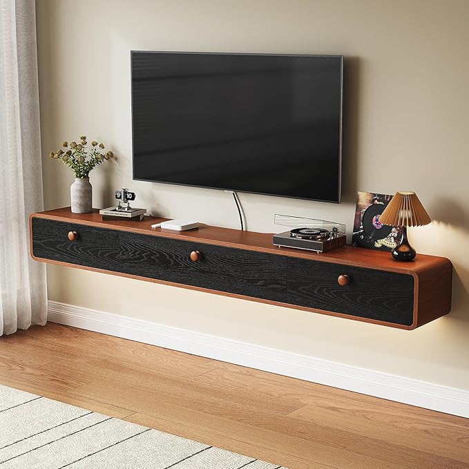 Minimalist 55'' Floating TV Stand by Furninova