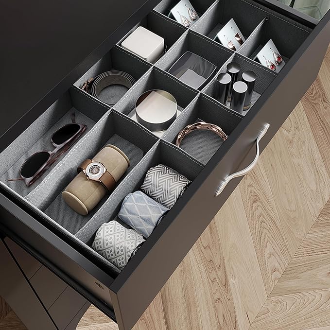 LINSY HOME 8 Drawers Dresser for Bedroom, Living Room - Image 6