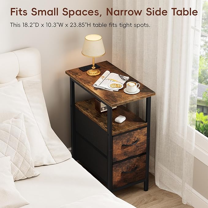 Vagusicc Set of 2 Nightstand - Image 5
