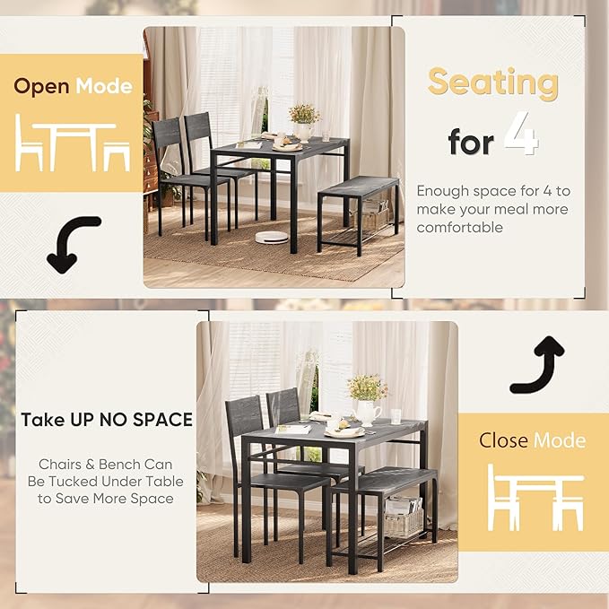 Shahoo Kitchen Table and 2 Chairs - Image 6