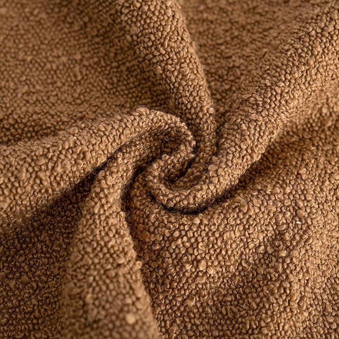 Foindtower Set of 2, Decorative Textured Boucle Throw Pillow Covers Accent - Image 3