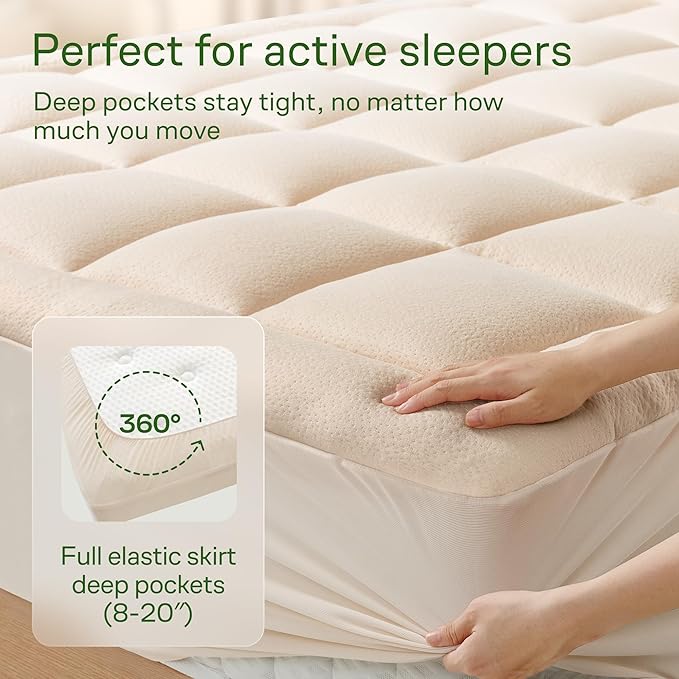 Ultra Soft Queen Size Mattress Topper - Image 5