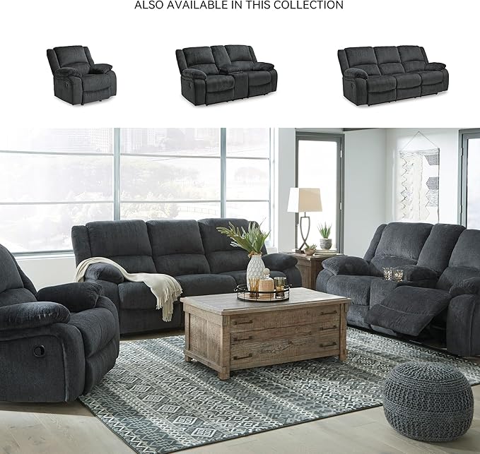 Signature Design by Ashley Draycoll Power Double Reclining Loveseat - Image 5