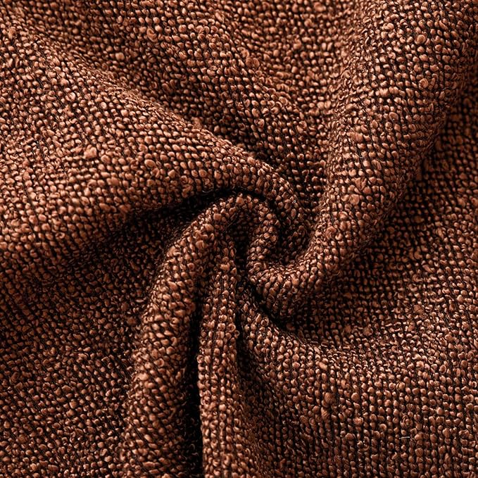Foindtower Set of 2, Decorative Textured Boucle Throw Pillow Covers Accent - Image 3