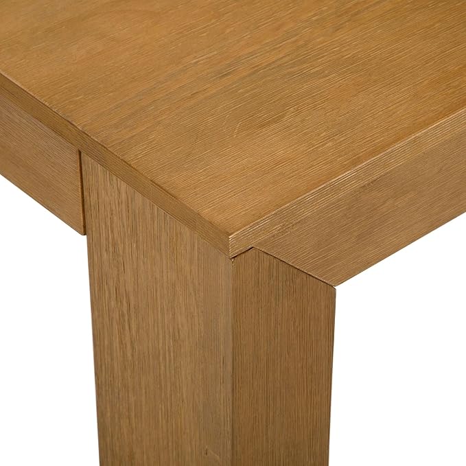 Plank+Beam Modern Square Corner Table, Slim Side Table - Image 5