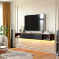 Floating TV Stand Wall Mounted 55'', Modern Media Console by Furninova