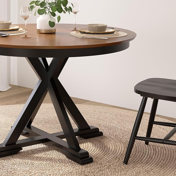 Bush Furniture Round Dining Table Set - Image 4