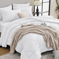 HEVUMYI White Queen Comforter Set by HEVUMYI