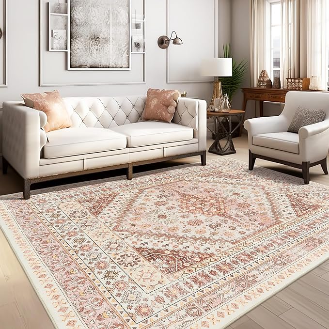 zesthome 6x9 Area Rug, Super Soft Washable Rugs - Image 3