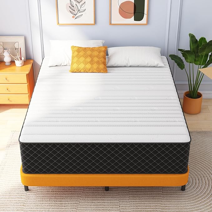 Twin Mattress 12 Inch – Hybrid Memory Foam & Pocket Spring Bed in a Box - Image 3