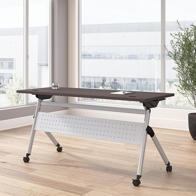 Bush Business Furniture Folding Training Table, 72 inch Desk, Commercial-Grade - Image 2