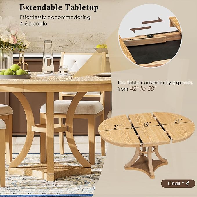 Ball & Cast Retro Dining Table Set - Image 6