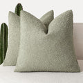 Foindtower Pack of 2, Decorative Textured Boucle Throw Pillow Covers Accent by Foindtower