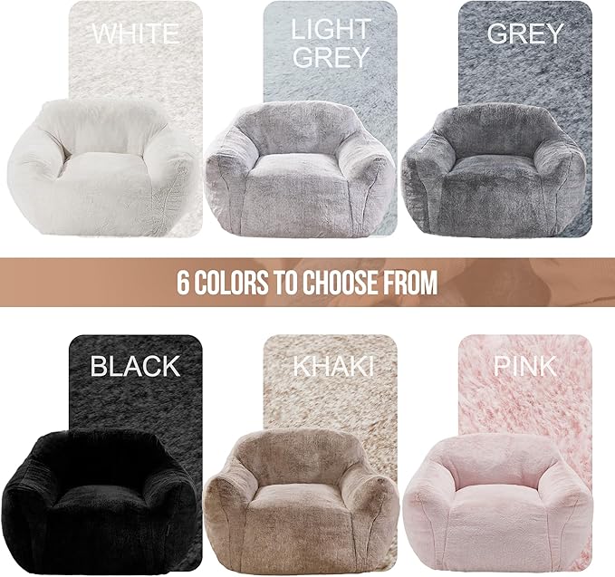 Giant Bean Bag Chair for Adults, Large Memory Foam BeanBag Chairs, Oversized - Image 8